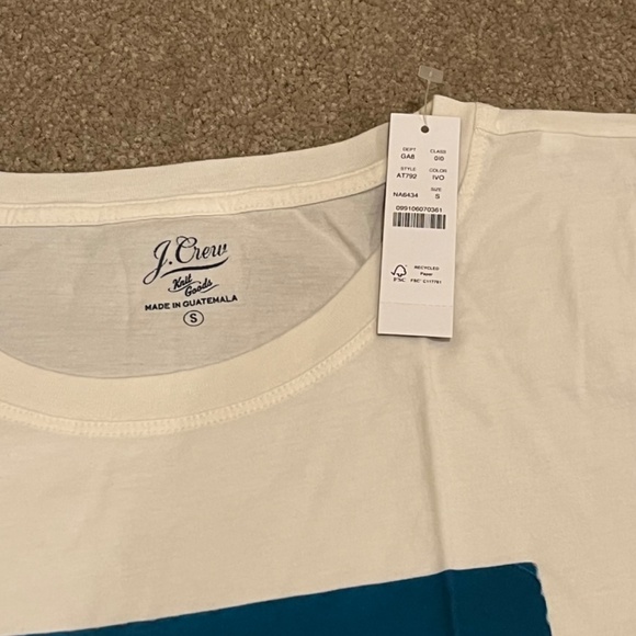 NWT J Crew St. Moritz Switzerland T-shirt Small - Picture 5 of 6